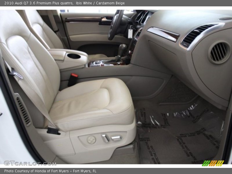 Ibis White / Cardamom Beige 2010 Audi Q7 3.6 Premium Plus quattro