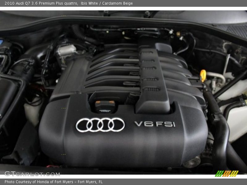 Ibis White / Cardamom Beige 2010 Audi Q7 3.6 Premium Plus quattro
