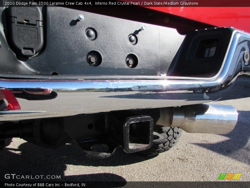 Inferno Red Crystal Pearl / Dark Slate/Medium Graystone 2010 Dodge Ram 3500 Laramie Crew Cab 4x4