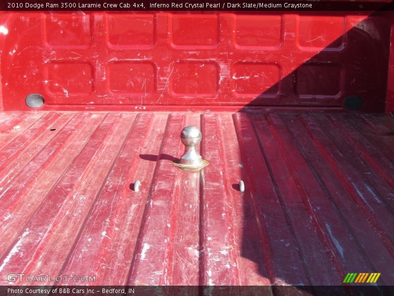 Inferno Red Crystal Pearl / Dark Slate/Medium Graystone 2010 Dodge Ram 3500 Laramie Crew Cab 4x4