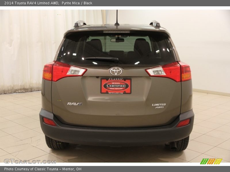 Pyrite Mica / Black 2014 Toyota RAV4 Limited AWD