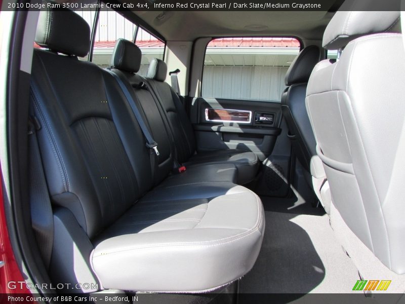 Inferno Red Crystal Pearl / Dark Slate/Medium Graystone 2010 Dodge Ram 3500 Laramie Crew Cab 4x4
