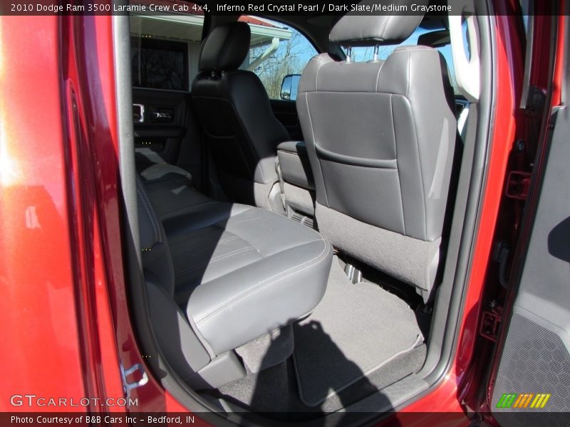 Inferno Red Crystal Pearl / Dark Slate/Medium Graystone 2010 Dodge Ram 3500 Laramie Crew Cab 4x4