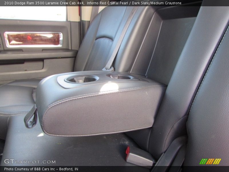 Inferno Red Crystal Pearl / Dark Slate/Medium Graystone 2010 Dodge Ram 3500 Laramie Crew Cab 4x4