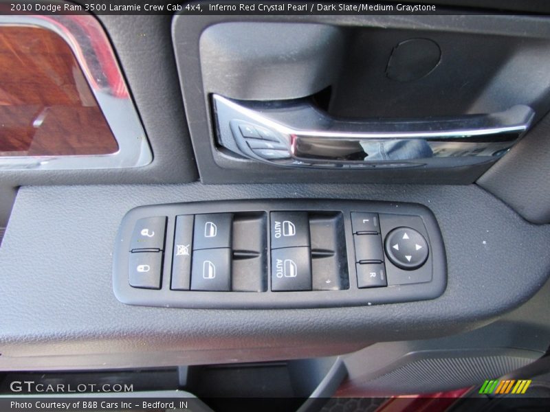 Inferno Red Crystal Pearl / Dark Slate/Medium Graystone 2010 Dodge Ram 3500 Laramie Crew Cab 4x4