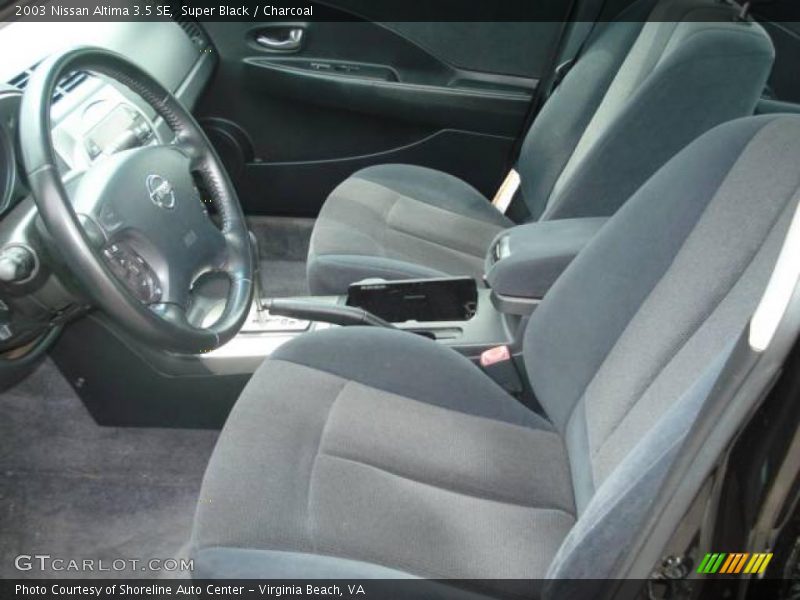 Super Black / Charcoal 2003 Nissan Altima 3.5 SE