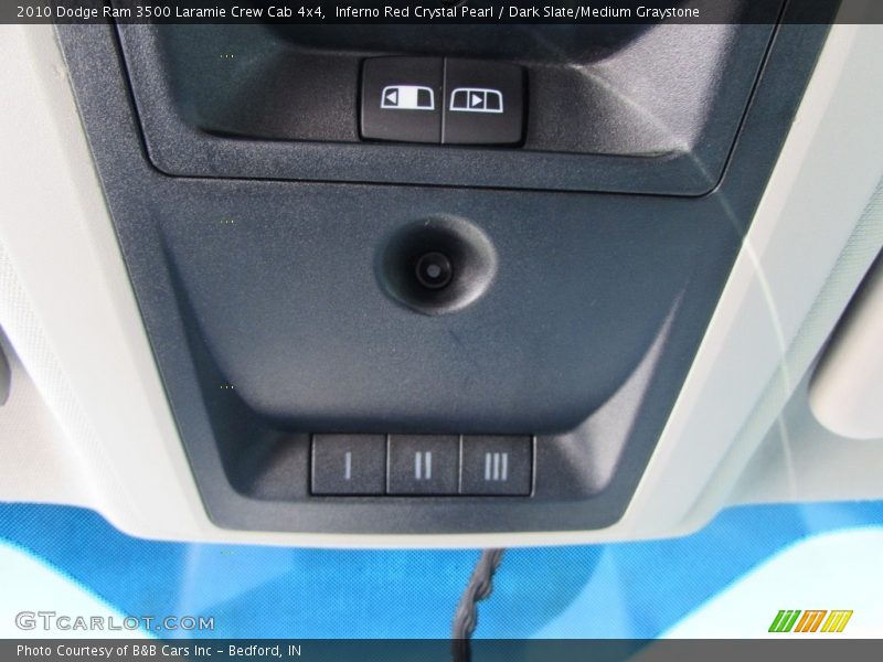 Inferno Red Crystal Pearl / Dark Slate/Medium Graystone 2010 Dodge Ram 3500 Laramie Crew Cab 4x4