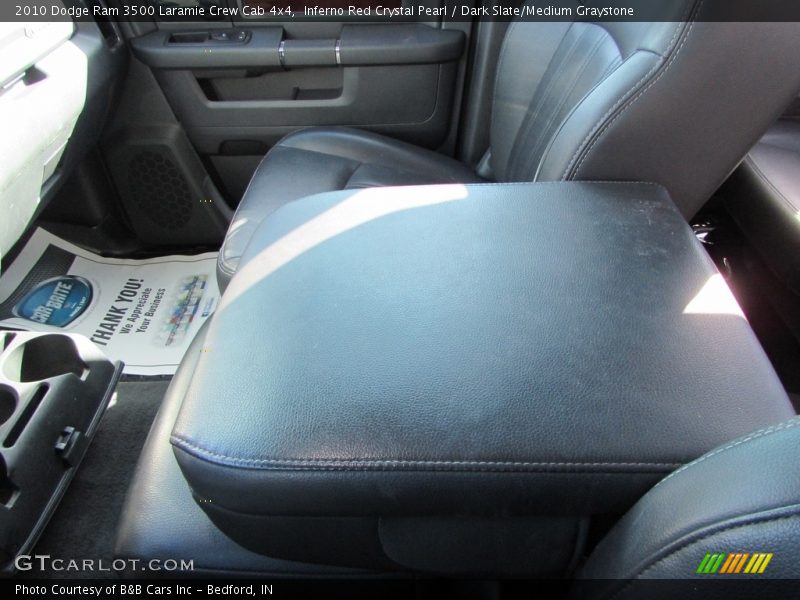 Inferno Red Crystal Pearl / Dark Slate/Medium Graystone 2010 Dodge Ram 3500 Laramie Crew Cab 4x4