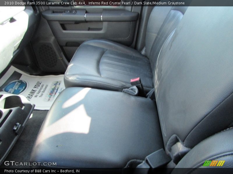 Inferno Red Crystal Pearl / Dark Slate/Medium Graystone 2010 Dodge Ram 3500 Laramie Crew Cab 4x4
