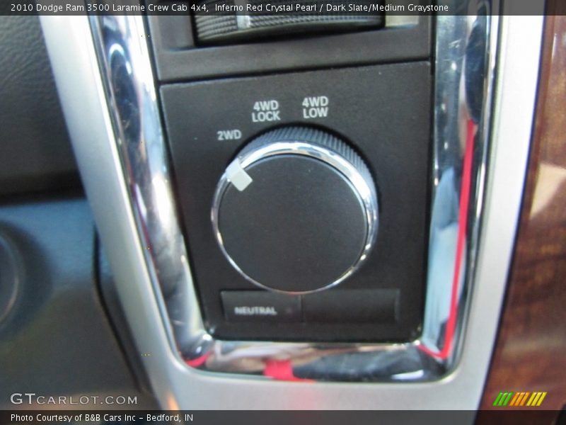 Inferno Red Crystal Pearl / Dark Slate/Medium Graystone 2010 Dodge Ram 3500 Laramie Crew Cab 4x4