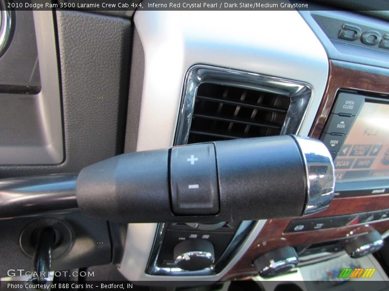 Inferno Red Crystal Pearl / Dark Slate/Medium Graystone 2010 Dodge Ram 3500 Laramie Crew Cab 4x4