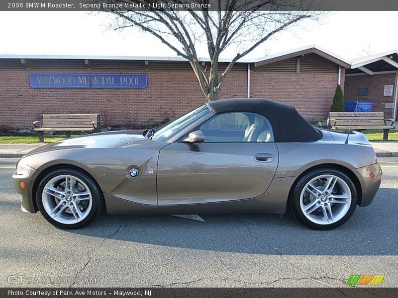 Sepang Bronze Metallic / Light Sepang Bronze 2006 BMW M Roadster