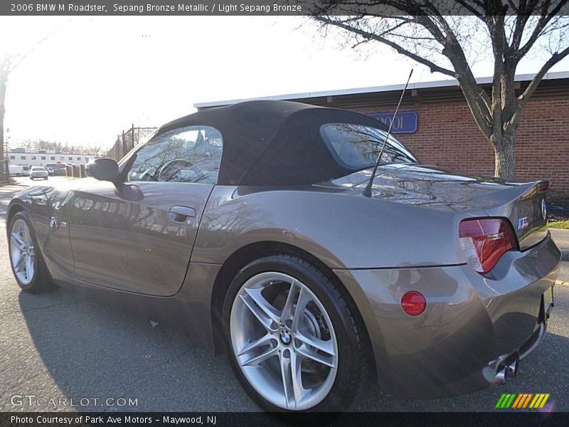Sepang Bronze Metallic / Light Sepang Bronze 2006 BMW M Roadster