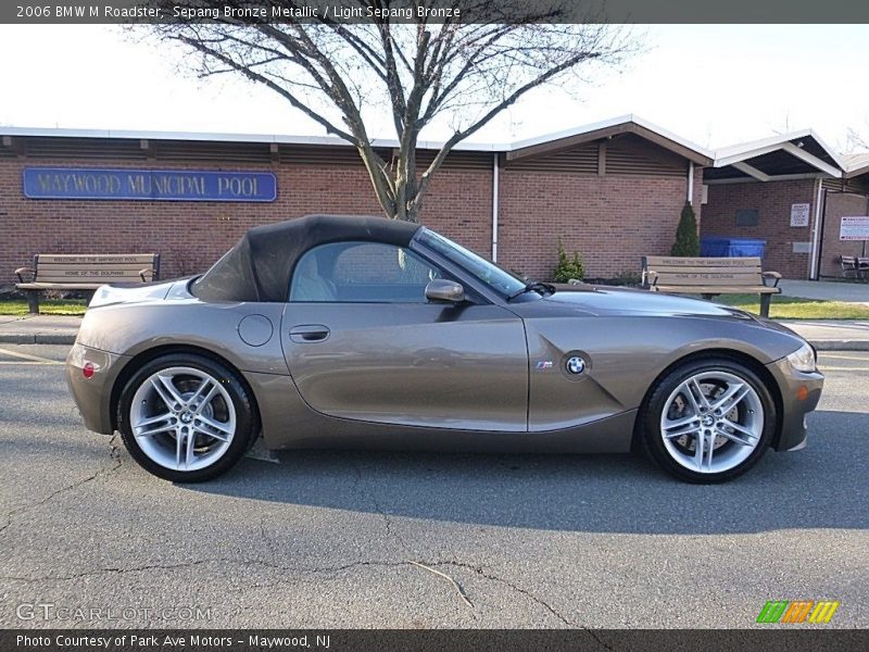 Sepang Bronze Metallic / Light Sepang Bronze 2006 BMW M Roadster