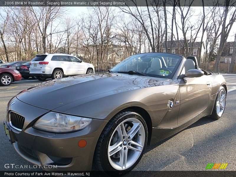 Sepang Bronze Metallic / Light Sepang Bronze 2006 BMW M Roadster