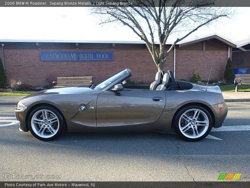 Sepang Bronze Metallic / Light Sepang Bronze 2006 BMW M Roadster