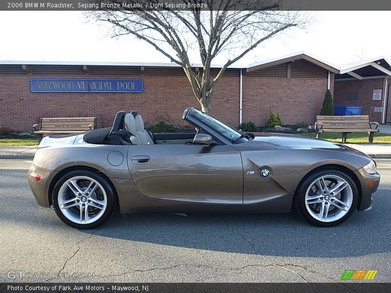 Sepang Bronze Metallic / Light Sepang Bronze 2006 BMW M Roadster