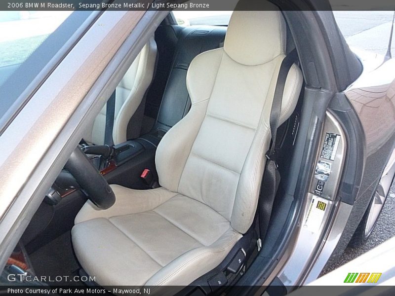 Sepang Bronze Metallic / Light Sepang Bronze 2006 BMW M Roadster