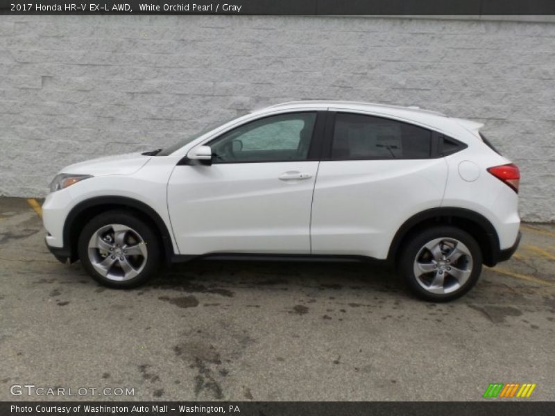  2017 HR-V EX-L AWD White Orchid Pearl