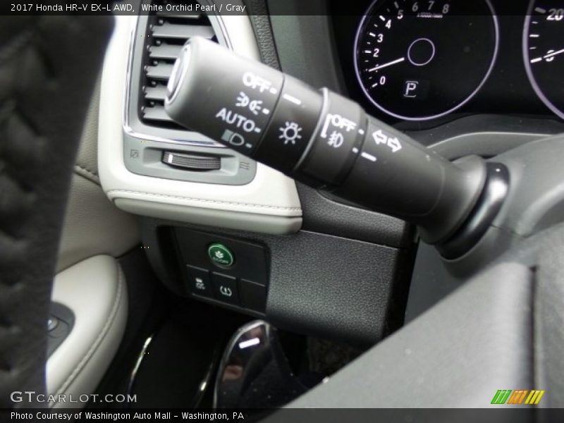 White Orchid Pearl / Gray 2017 Honda HR-V EX-L AWD