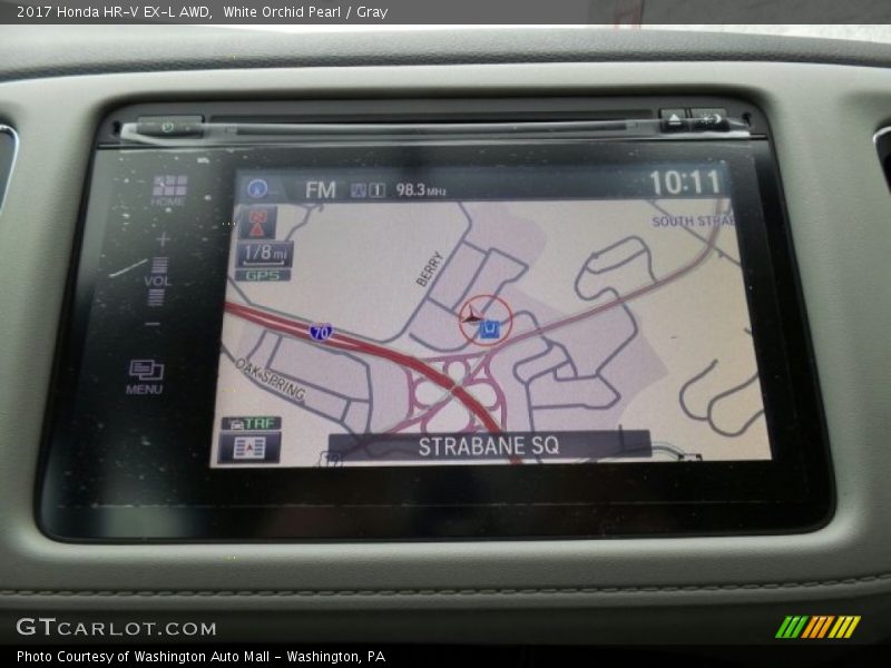 White Orchid Pearl / Gray 2017 Honda HR-V EX-L AWD