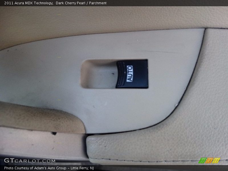 Dark Cherry Pearl / Parchment 2011 Acura MDX Technology