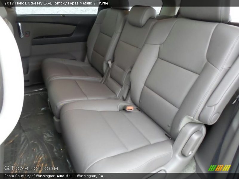 Smoky Topaz Metallic / Truffle 2017 Honda Odyssey EX-L
