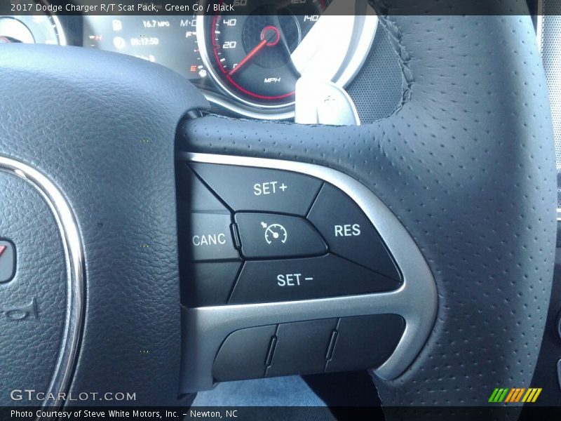 Green Go / Black 2017 Dodge Charger R/T Scat Pack