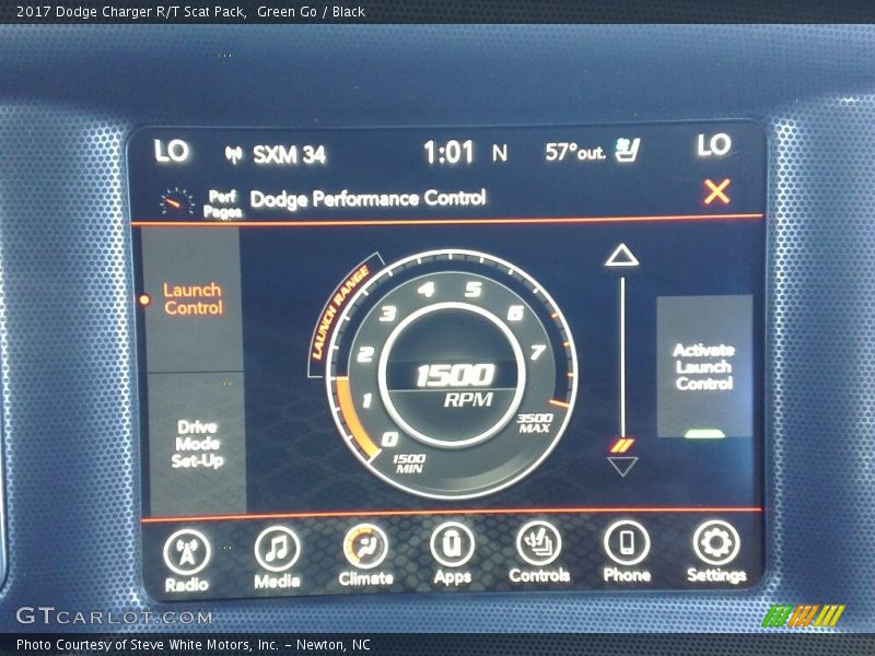 Green Go / Black 2017 Dodge Charger R/T Scat Pack