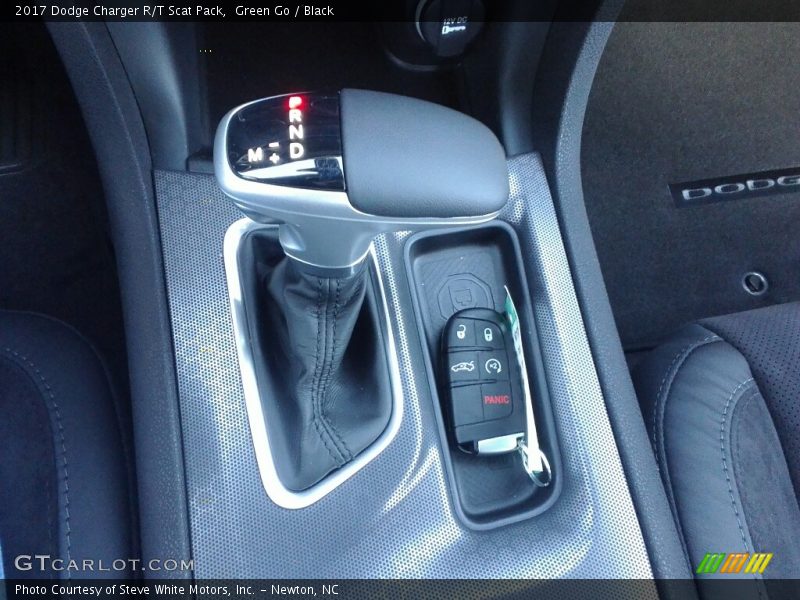 Green Go / Black 2017 Dodge Charger R/T Scat Pack