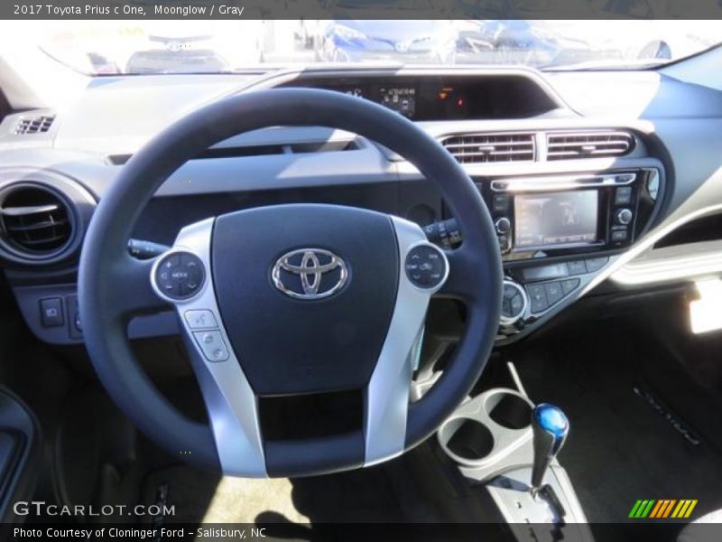 Moonglow / Gray 2017 Toyota Prius c One