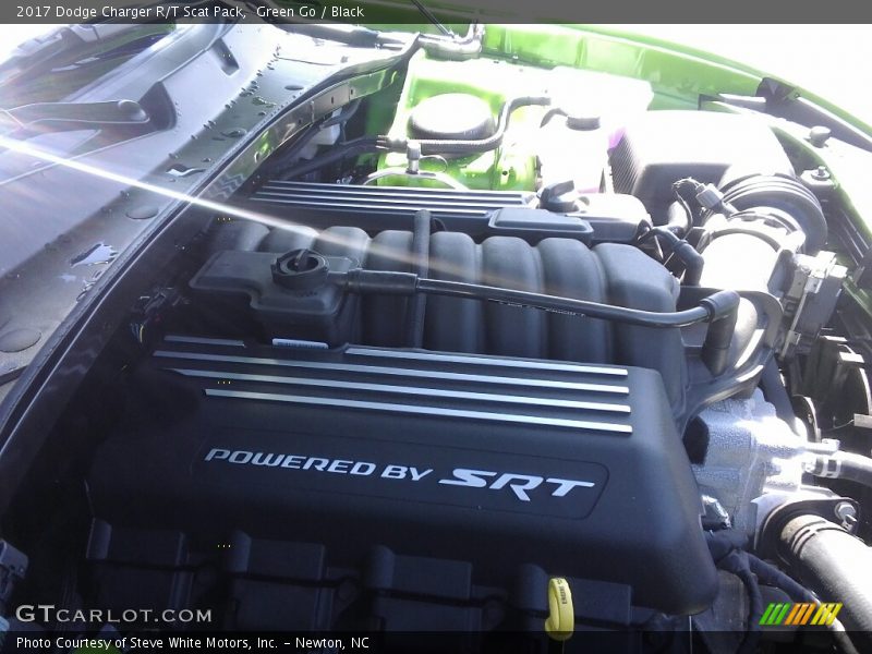 Green Go / Black 2017 Dodge Charger R/T Scat Pack