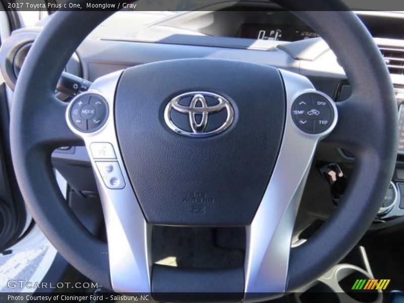 Moonglow / Gray 2017 Toyota Prius c One