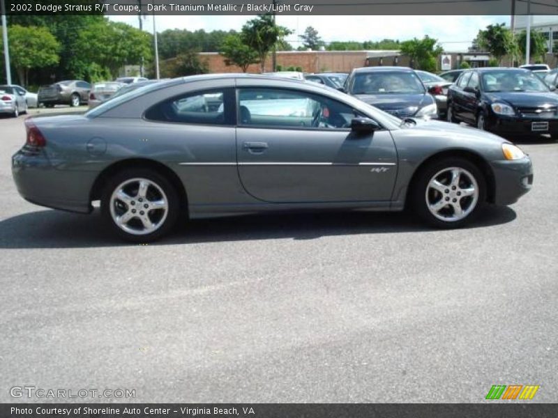 Dark Titanium Metallic / Black/Light Gray 2002 Dodge Stratus R/T Coupe