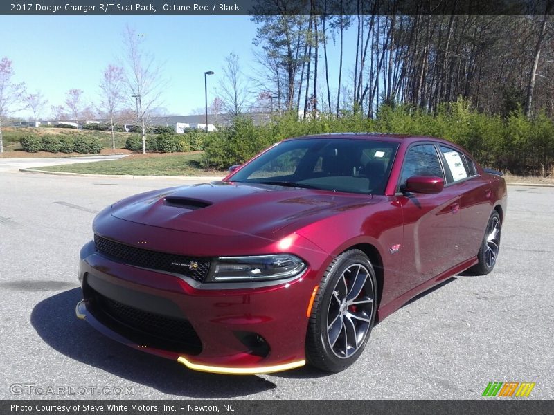 Octane Red / Black 2017 Dodge Charger R/T Scat Pack