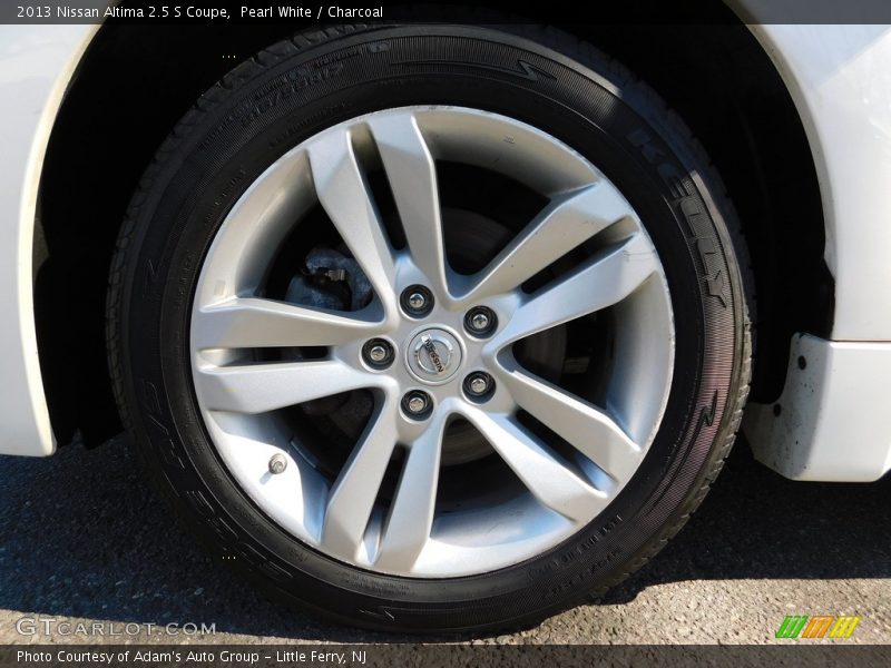 Pearl White / Charcoal 2013 Nissan Altima 2.5 S Coupe