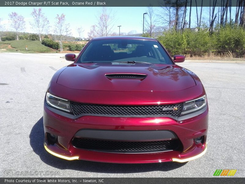 Octane Red / Black 2017 Dodge Charger R/T Scat Pack