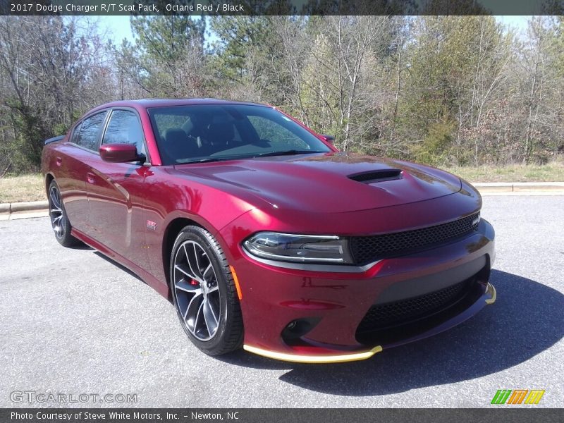 Octane Red / Black 2017 Dodge Charger R/T Scat Pack