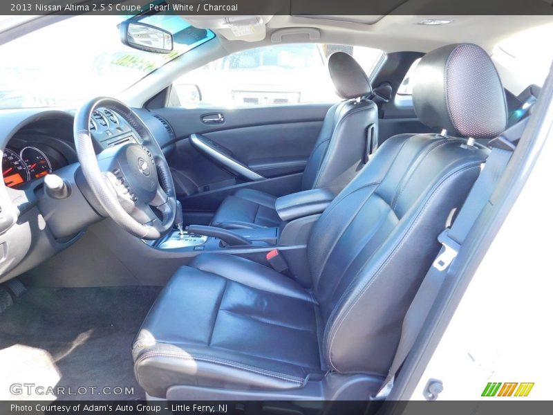 Pearl White / Charcoal 2013 Nissan Altima 2.5 S Coupe