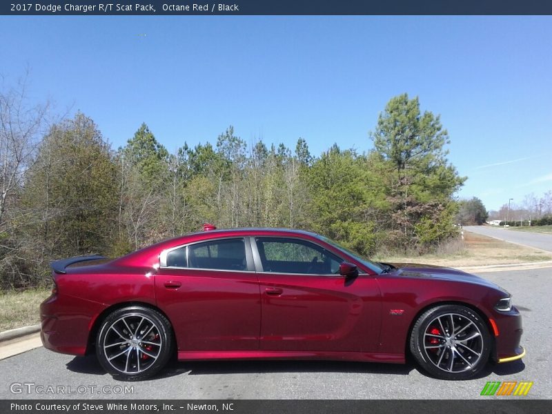 Octane Red / Black 2017 Dodge Charger R/T Scat Pack