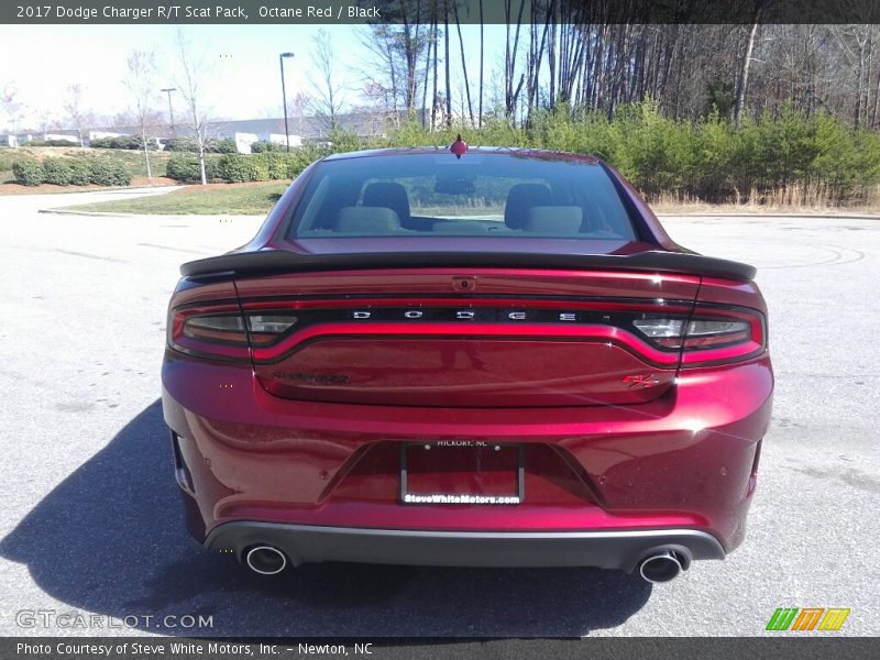 Octane Red / Black 2017 Dodge Charger R/T Scat Pack