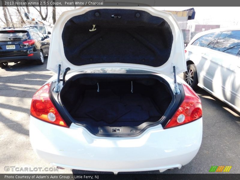 Pearl White / Charcoal 2013 Nissan Altima 2.5 S Coupe