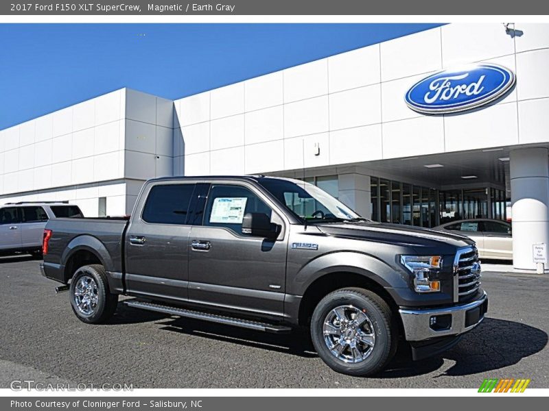 Magnetic / Earth Gray 2017 Ford F150 XLT SuperCrew
