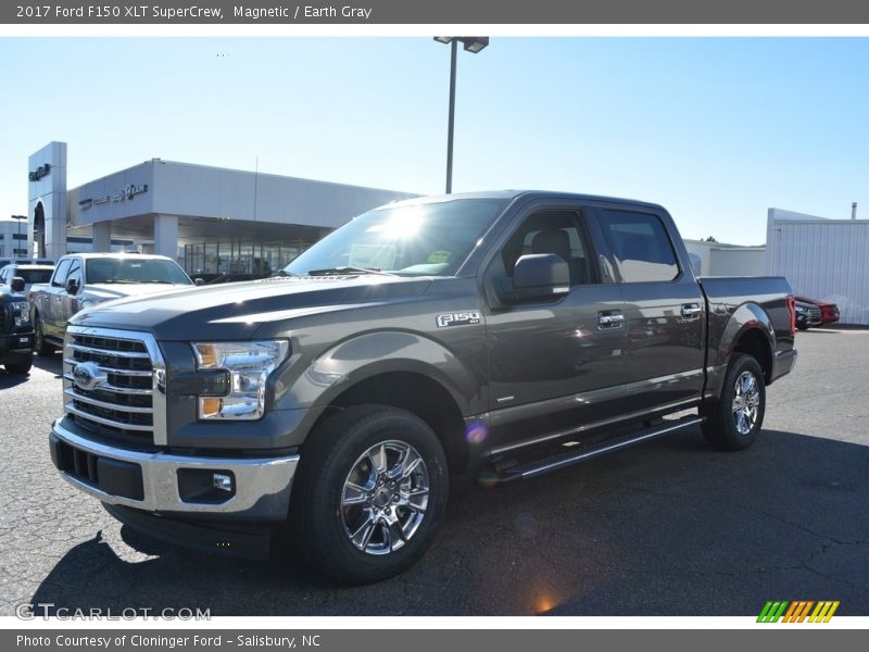 Magnetic / Earth Gray 2017 Ford F150 XLT SuperCrew