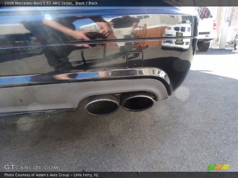 Black / Black 2008 Mercedes-Benz S 63 AMG Sedan