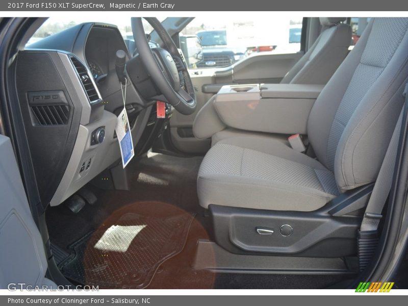 Magnetic / Earth Gray 2017 Ford F150 XLT SuperCrew