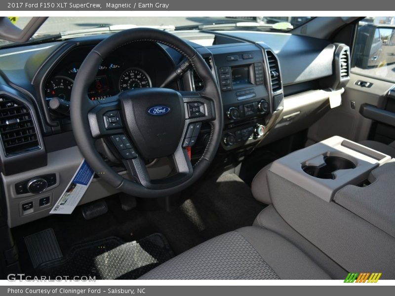 Magnetic / Earth Gray 2017 Ford F150 XLT SuperCrew