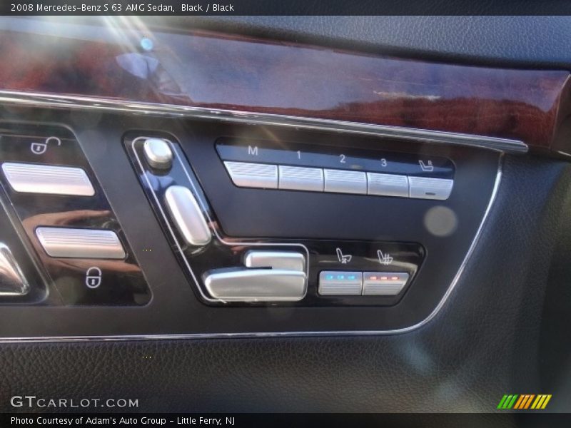 Black / Black 2008 Mercedes-Benz S 63 AMG Sedan