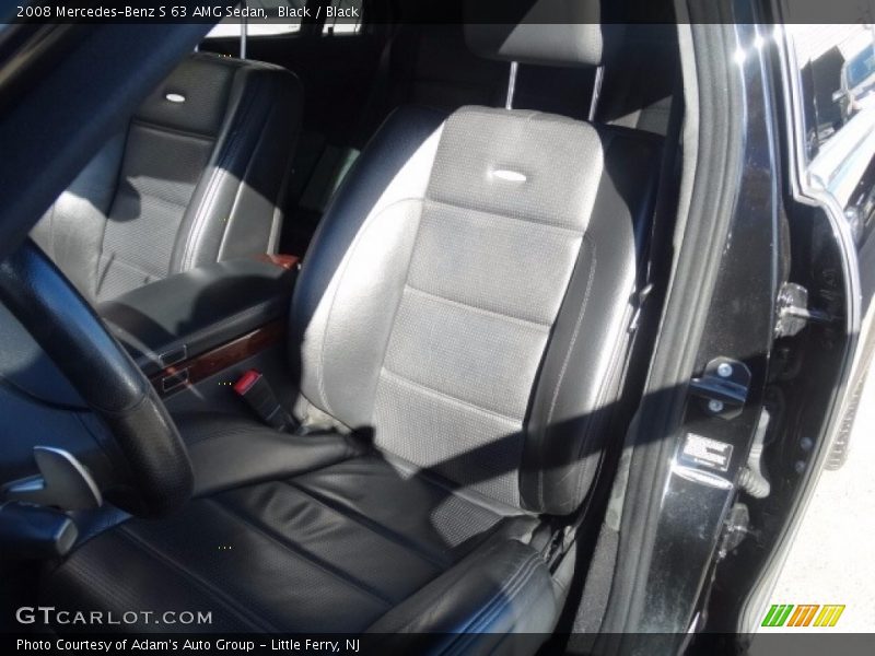 Black / Black 2008 Mercedes-Benz S 63 AMG Sedan