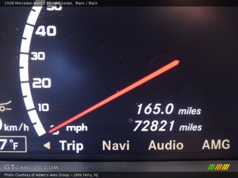 Black / Black 2008 Mercedes-Benz S 63 AMG Sedan